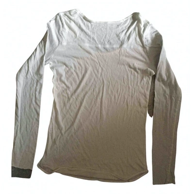 Pre-owned Zadig & Voltaire White Cotton  Top
