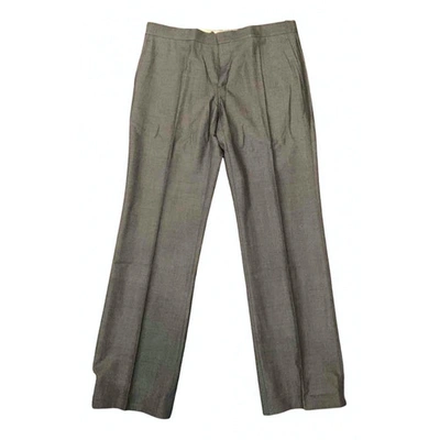Pre-owned Viktor & Rolf Trousers In Grey