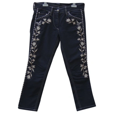 Pre-owned Isabel Marant Black Cotton - Elasthane Jeans
