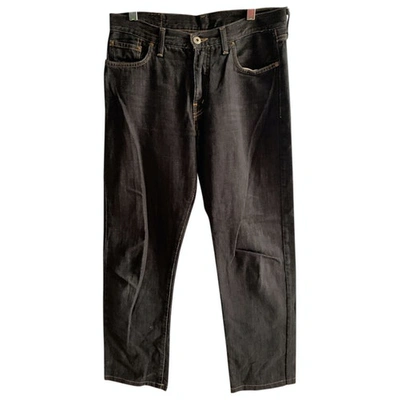 Pre-owned Replay Large Jeans In Black