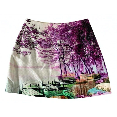 Pre-owned Mary Katrantzou Silk Mini Skirt In Other