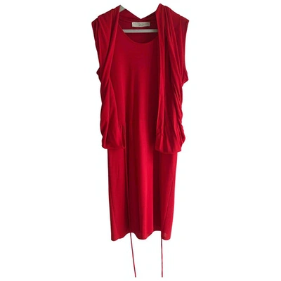 Pre-owned Stella Mccartney Mid-length Dress In Red