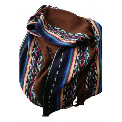 Pre-owned Kenzo Wool Stole In Multicolour