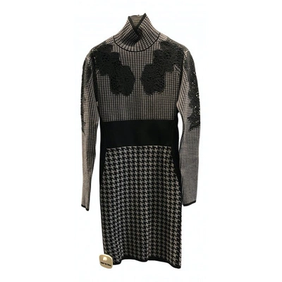 Pre-owned Stella Mccartney Wool Mid-length Dress In Grey