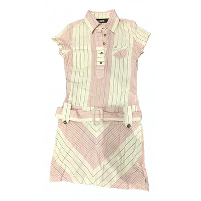 Pre-owned Tommy Hilfiger Pink Cotton Dress