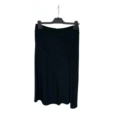 Pre-owned Victoria Beckham Maxi Skirt In Black