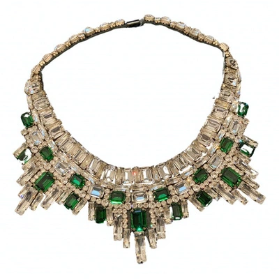 Pre-owned Barbara Bui Necklace In Green