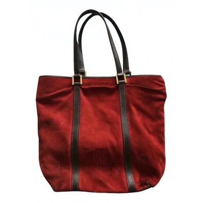 Pre-owned Moschino Cheap And Chic Tote In Red
