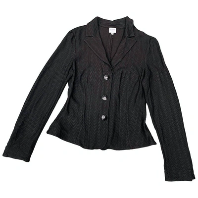 Pre-owned Armani Collezioni Jacket In Black