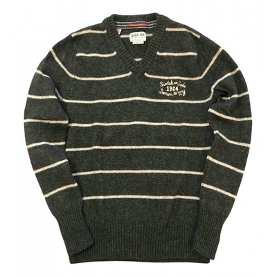 Pre-owned Scotch & Soda Wool Jumper In Anthracite
