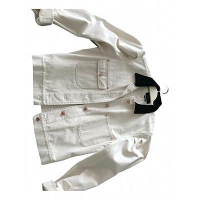 Pre-owned Isabel Marant White Denim - Jeans Jacket