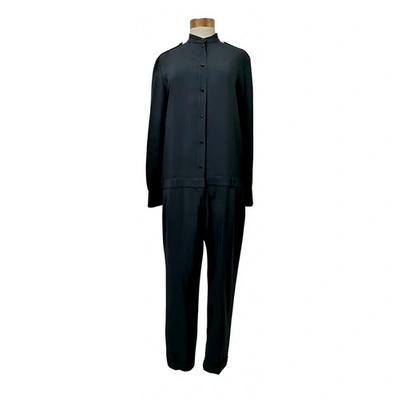 Pre-owned Celine Wool Jumpsuit In Black