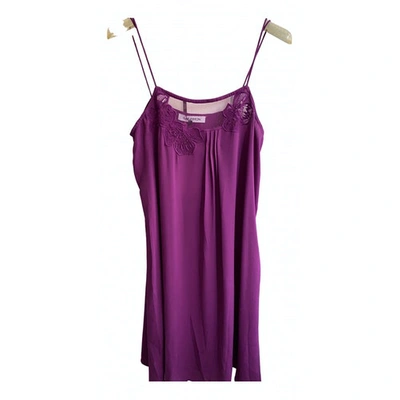 Pre-owned Gat Rimon Mid-length Dress In Purple