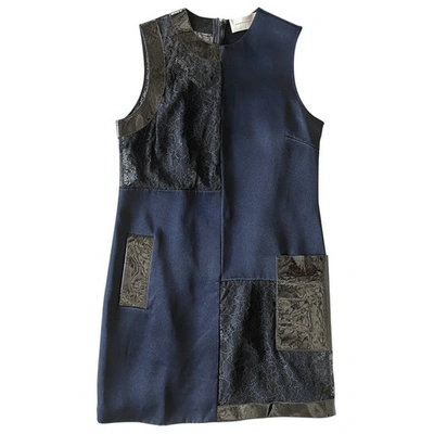 Pre-owned Christopher Kane Dress In Navy