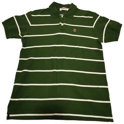 Pre-owned A Bathing Ape Polo Shirt In Green