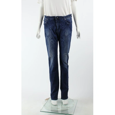 Pre-owned Etro Blue Denim - Jeans Jeans