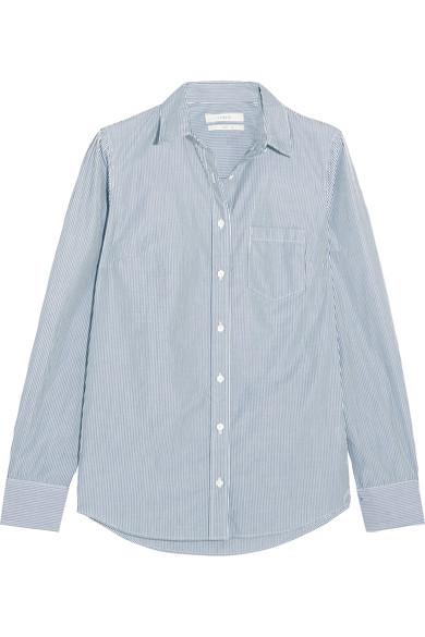J.crew Boy Striped Cotton-poplin Shirt | ModeSens