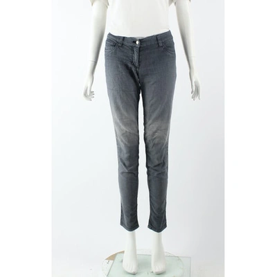 Pre-owned Fendi Jeans In Grey