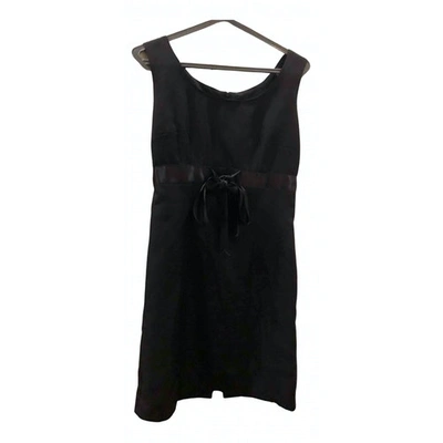 Pre-owned Cacharel Mid-length Dress In Black