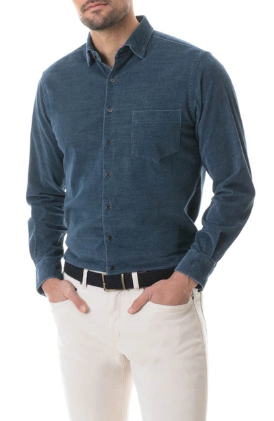 Rodd & Gunn Otara Slim Fit Button-up Shirt In Denim