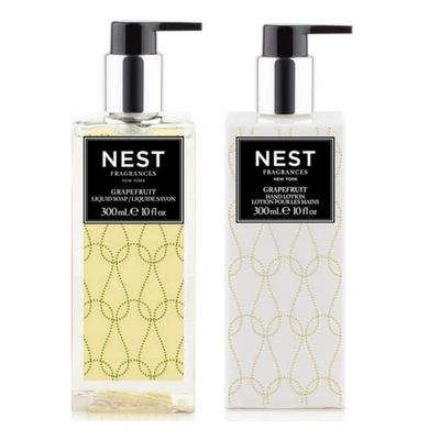 Nest Fragrances Grapefruit Liquid Hand Soap And Lotion Bundle