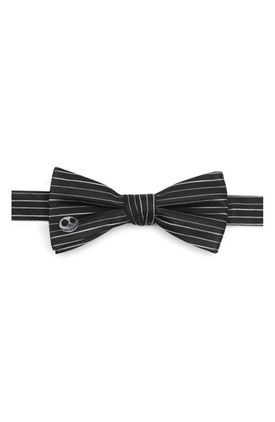 Cufflinks, Inc Nightmare Before Christmas Silk Bow Tie In Black