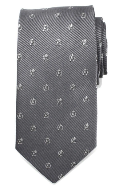 Cufflinks, Inc Avengers Silk Tie In Grey