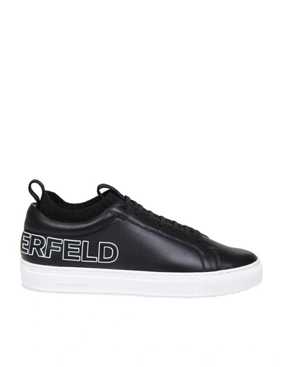 Karl Lagerfeld Kupsole Tracer Sneakers In Black