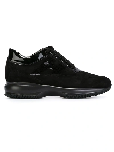 Hogan Interactive Trainers In Black With Sequins