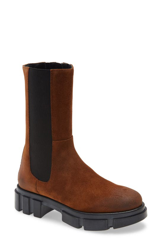 brooks lug sole chelsea boot
