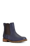 Ariat Wexford Waterproof Chelsea Boot In Navy Leather