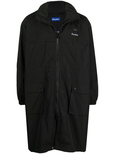 Etudes Studio Air Full Windproof Jacket In Black