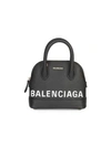 Balenciaga Edge City Mini Goatskin Satchel Bag In Black