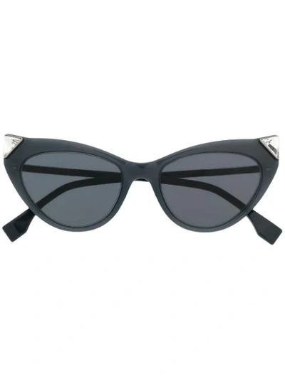 Fendi Women's 52mm Cat Eye Sunglasses In Blue