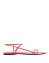 The Row Sandals In Coral