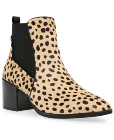 Anne Klein Parson Chelsea Booties In Dot Leopard Hc