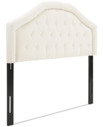 Noble House Putnee Adjustable Full/queen Headboard In Ivory