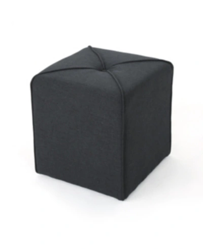 Noble House Kenyon Ottoman In Charcoal