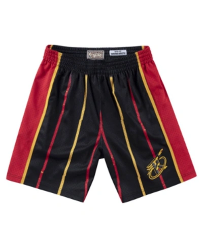 Mitchell & Ness Houston Rockets Men's Rings Shorts In Black