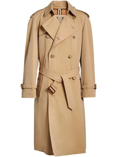Burberry The Long Chelsea Heritage Trench Coat In Neutrals
