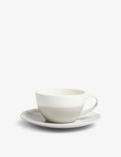 Royal Doulton Coffee Studio Cappuccino Porcelain Cup & Saucer Set