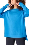 Sweaty Betty After Class Sweatshirt In Electric Blue