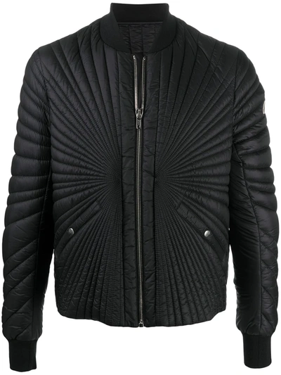 Rick Owens Black Moncler Edition Down Angle Jacket