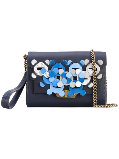 Anya Hindmarch Hedra Bathurst Wallet-on-chain In Indigo