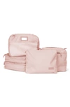 Calpak 5-piece Packing Cube Set In Pink Sand