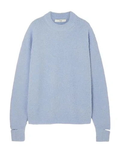 Tibi Sweaters In Sky Blue