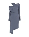 Vivienne Westwood Anglomania Midi Dresses In Slate Blue