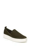 Vince Women's Saxon 2 Slip On Platform Sneakers In Militaire