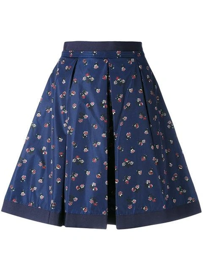 Moncler Flower Print Skirt
