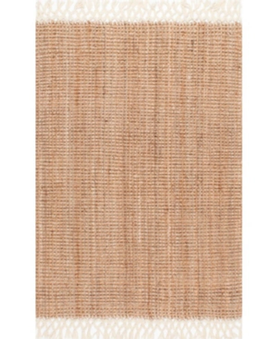 Nuloom Raleigh Ncnt24a Neutral 5' X 8' Area Rug In Tan/beige